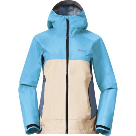 Bergans  Vaagaa 3L Shell Jacket Women's Aqua Lagoon / Warm Sand / Gran 
