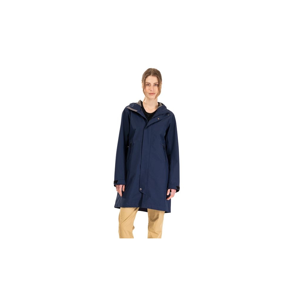 Bergans Urban 2L Shell Coat Women's Navy Blue 3565-557 jassen online bestellen bij Kathmandu Outdoor & Travel
