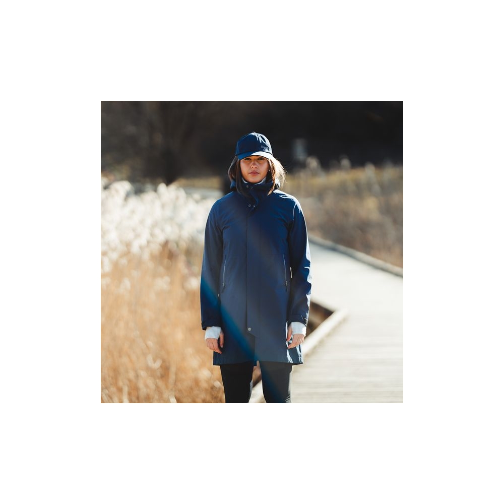 Bergans Urban 2L Shell Coat Women's Navy Blue 3565-557 jassen online bestellen bij Kathmandu Outdoor & Travel