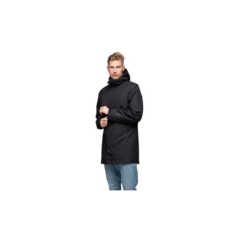 Bergans Urban 2L Shell Coat Men Black 3564-91 jassen online bestellen bij Kathmandu Outdoor & Travel