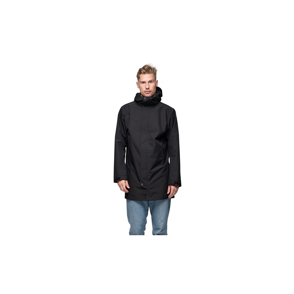 Bergans Urban 2L Shell Coat Men Black 3564-91 jassen online bestellen bij Kathmandu Outdoor & Travel
