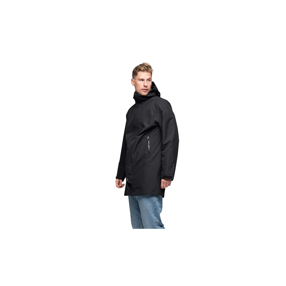 Bergans Urban 2L Shell Coat Men Black 3564-91 jassen online bestellen bij Kathmandu Outdoor & Travel