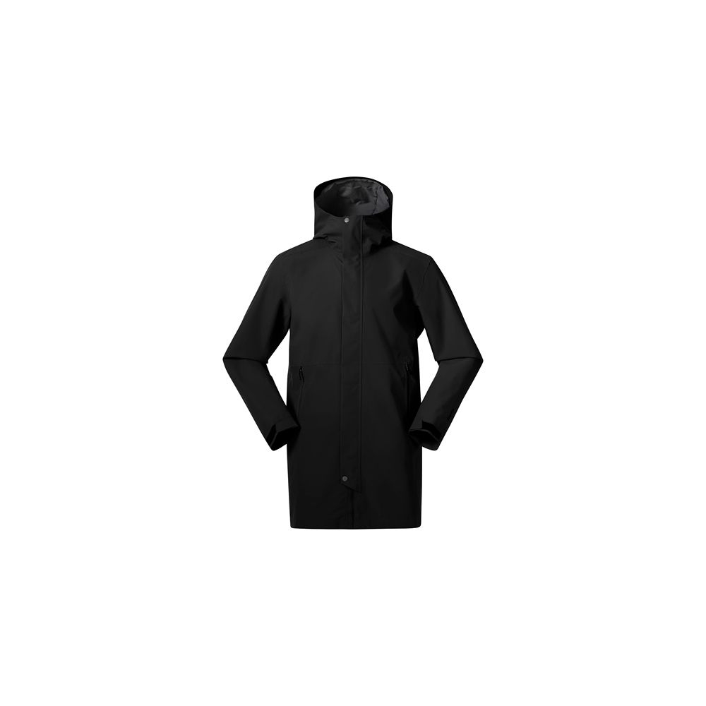Bergans Urban 2L Shell Coat Men Black 3564-91 jassen online bestellen bij Kathmandu Outdoor & Travel