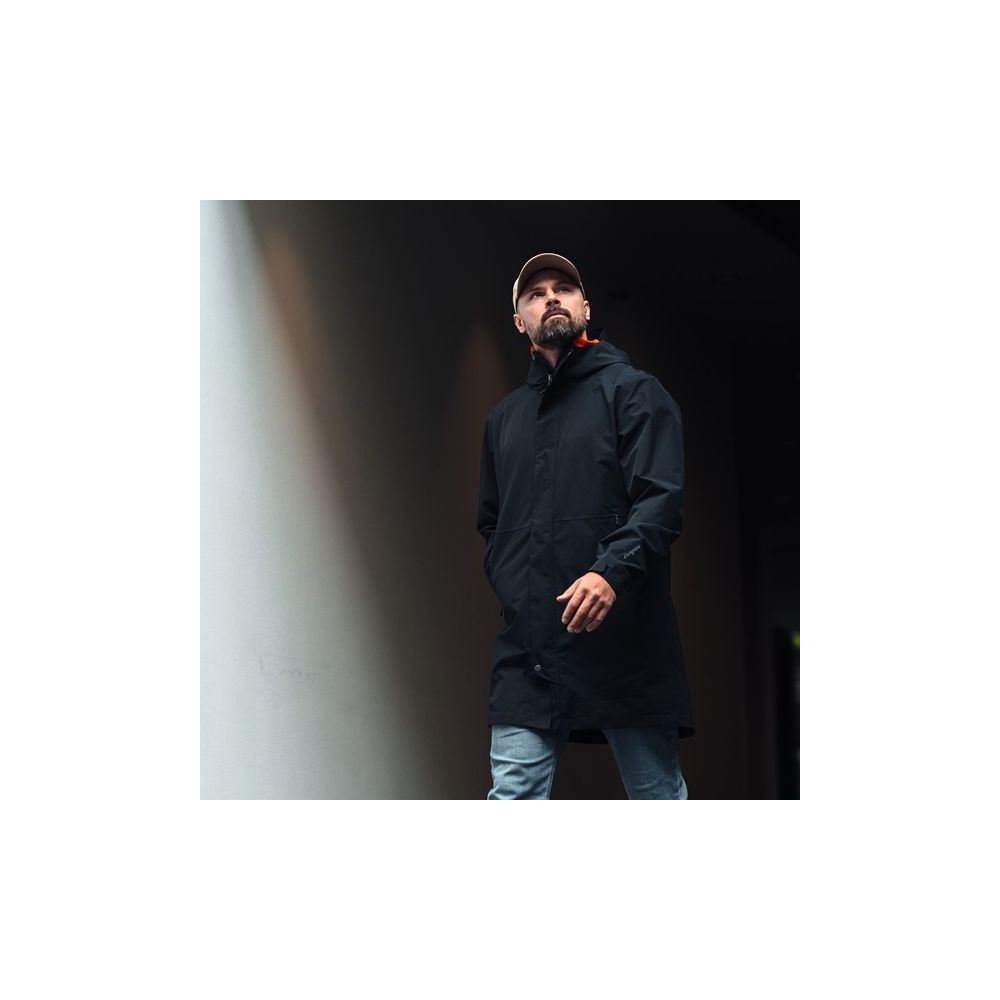 Bergans Urban 2L Shell Coat Men Black 3564-91 jassen online bestellen bij Kathmandu Outdoor & Travel