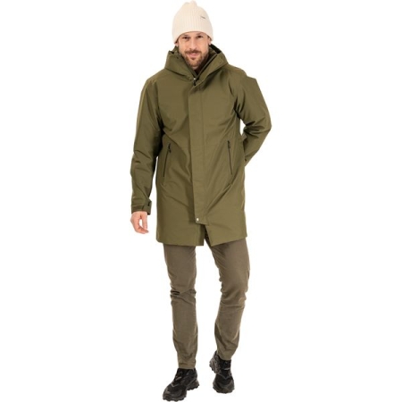 Bergans  Urban Insulated Shell Coat Men Dark Green Mud 