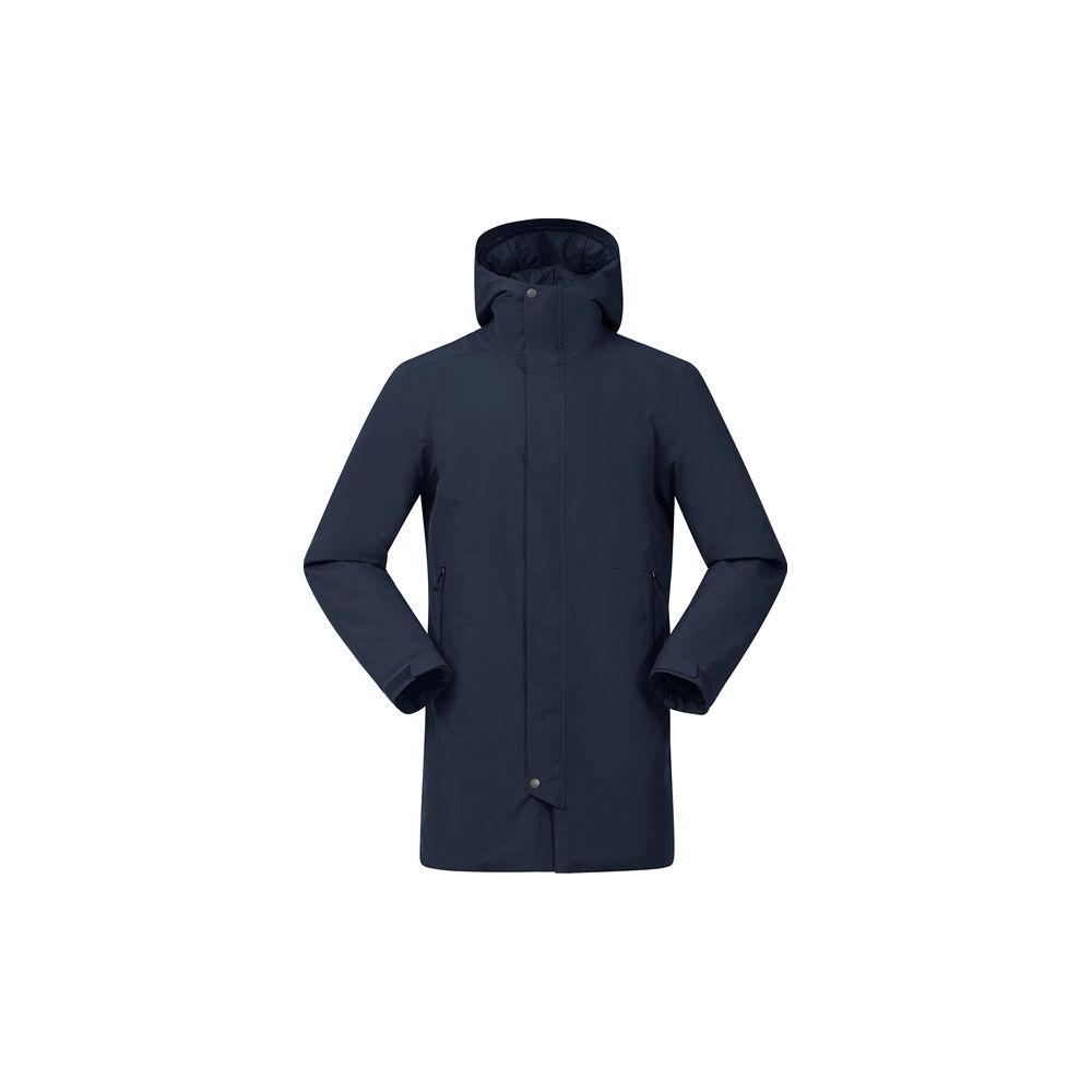 Bergans Urban Insulated Shell Coat Men Navy Blue 3644-557 jassen online bestellen bij Kathmandu Outdoor & Travel