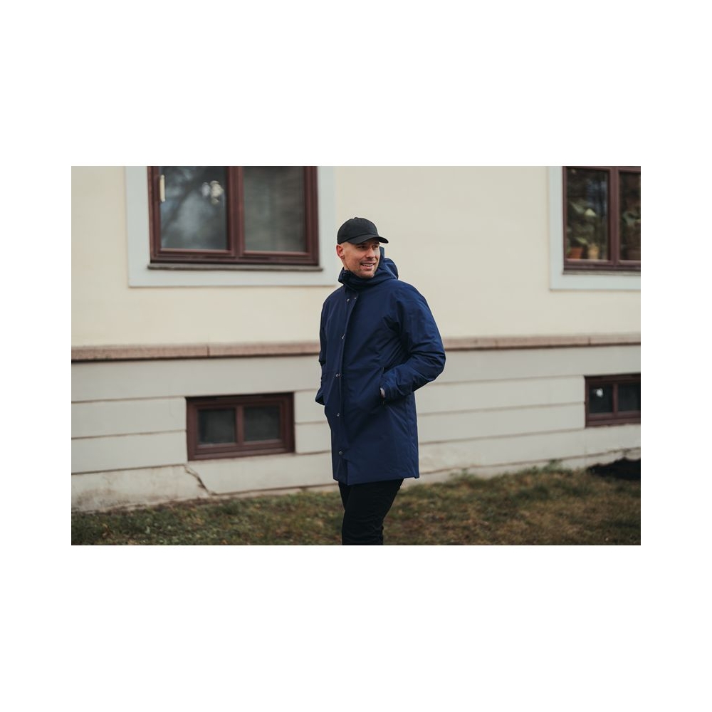 Bergans Urban Insulated Shell Coat Men Navy Blue 3644-557 jassen online bestellen bij Kathmandu Outdoor & Travel
