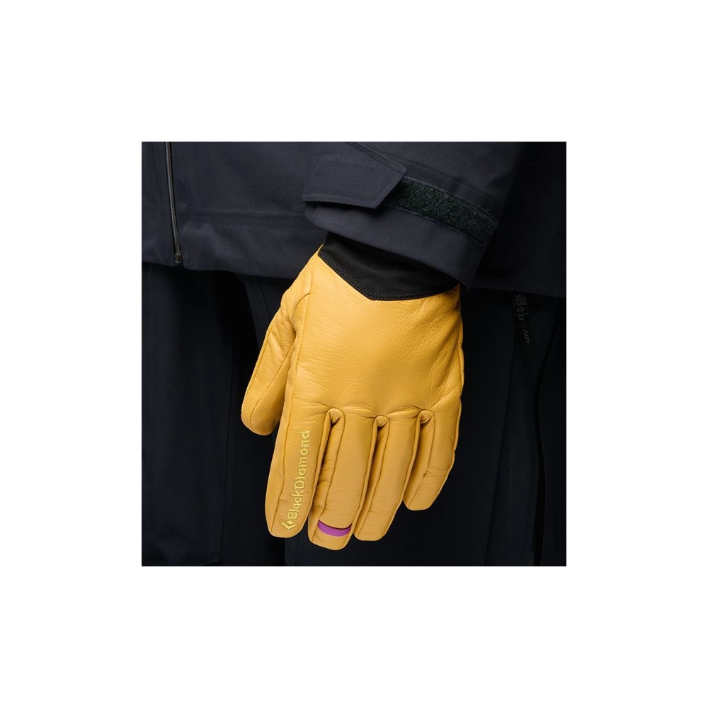 Black Diamond Tour Gloves Beeswax-Black BD801163-9656 kleding accessoires online bestellen bij Kathmandu Outdoor & Travel