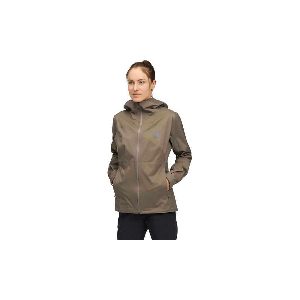 Black Diamond Fineline Stretch Shell Women's Walnut AP745041-2005 jassen online bestellen bij Kathmandu Outdoor & Travel