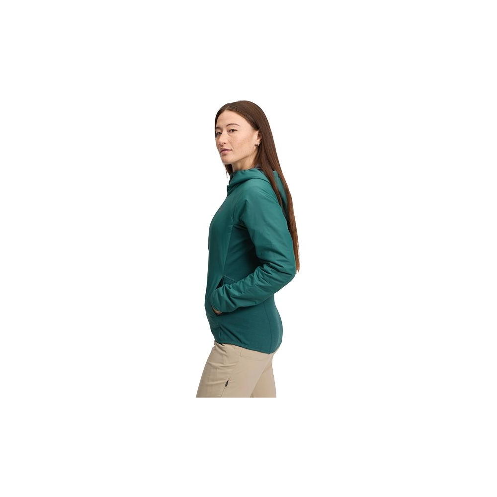 Black Diamond First Light Hybrid Hoody Women's Deep Woods AP752266-3062 jassen online bestellen bij Kathmandu Outdoor & Travel