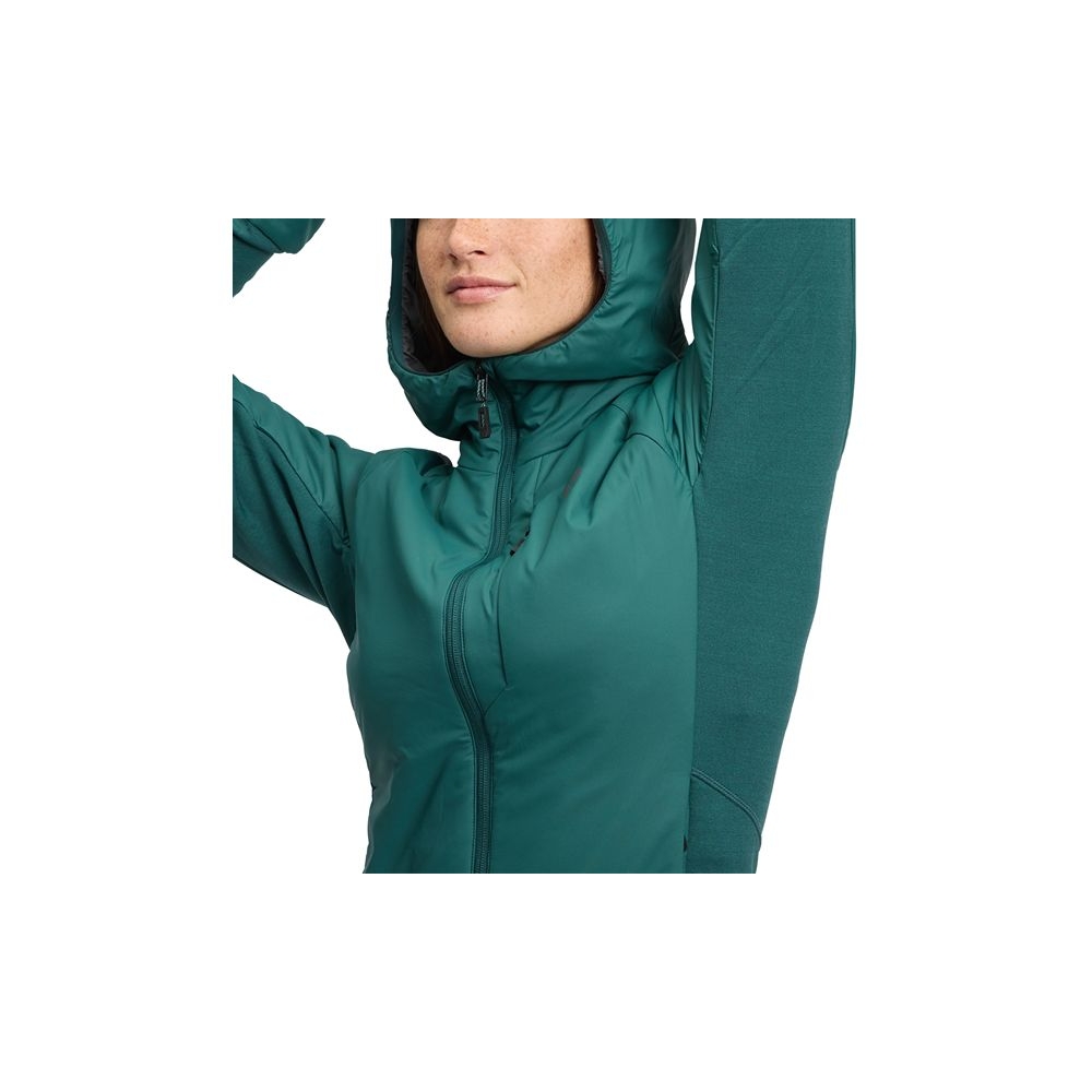 Black Diamond First Light Hybrid Hoody Women's Deep Woods AP752266-3062 jassen online bestellen bij Kathmandu Outdoor & Travel