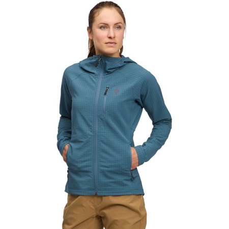 Black Diamond  Coeficient Storm FZ Hoody Women's Creek Blue
