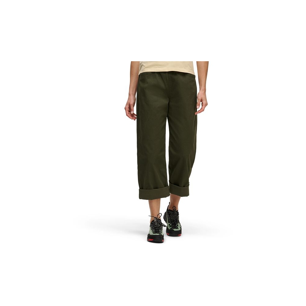 Black Diamond Dirtbag Pants Women's Dark Moss AP750117-3004 broeken online bestellen bij Kathmandu Outdoor & Travel