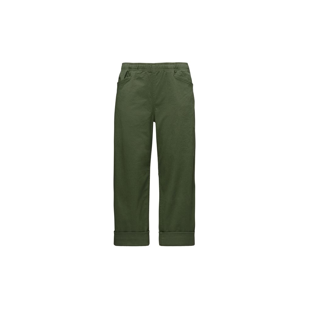 Black Diamond Dirtbag Pants Women's Dark Moss AP750117-3004 broeken online bestellen bij Kathmandu Outdoor & Travel