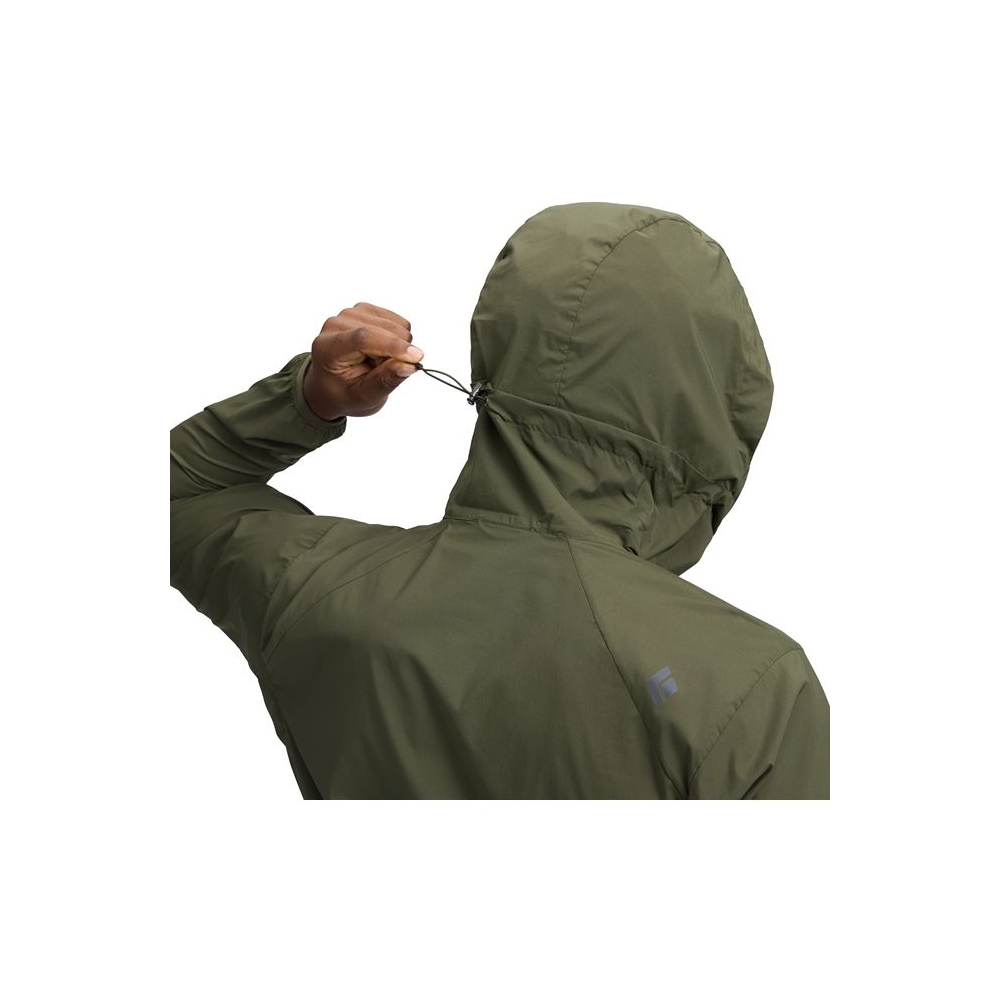 Black Diamond Alpine Start Hoody Dark Moss AP742015-3004 jassen online bestellen bij Kathmandu Outdoor & Travel