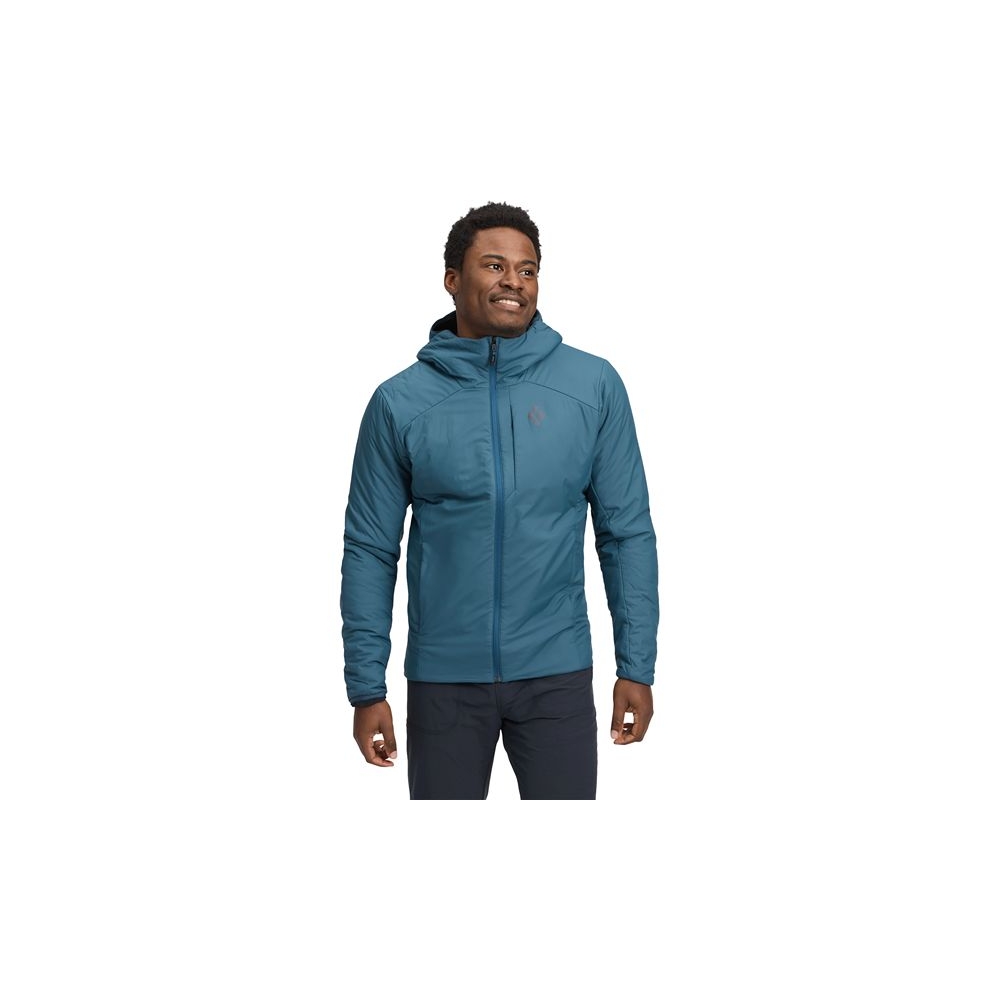 Black Diamond First Light Hybrid Hoody Midnight Blue AP752263-4034 jassen online bestellen bij Kathmandu Outdoor & Travel