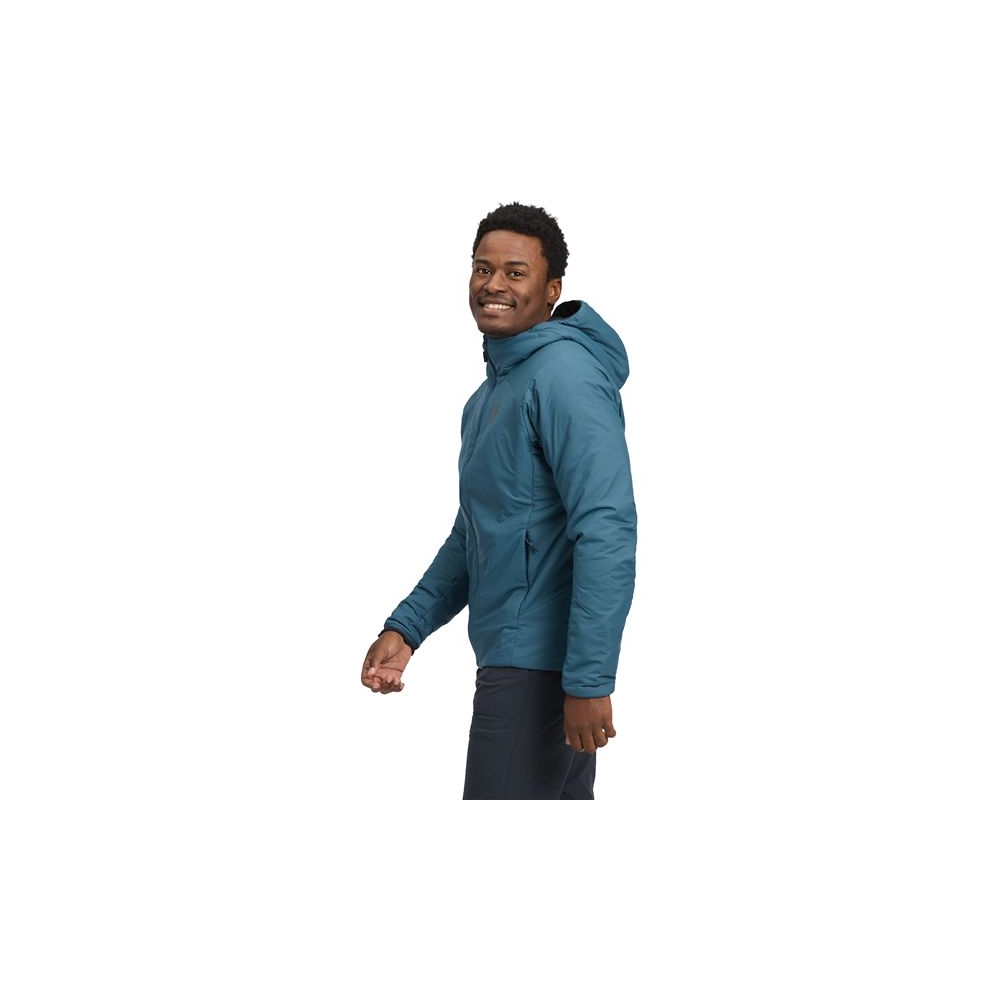 Black Diamond First Light Hybrid Hoody Midnight Blue AP752263-4034 jassen online bestellen bij Kathmandu Outdoor & Travel