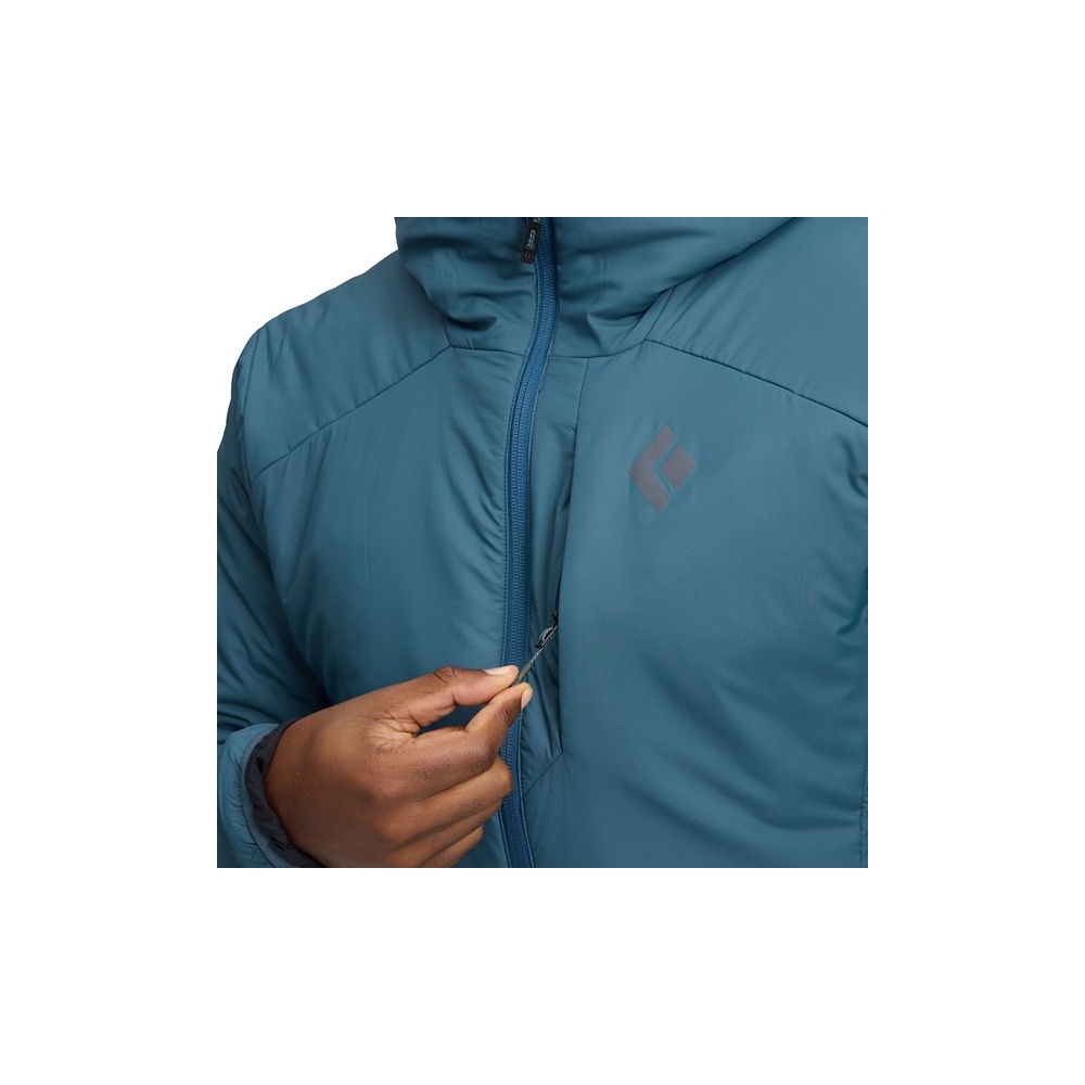 Black Diamond First Light Hybrid Hoody Midnight Blue AP752263-4034 jassen online bestellen bij Kathmandu Outdoor & Travel