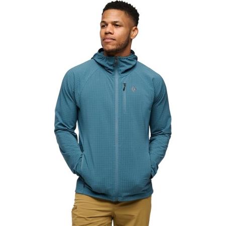 Black Diamond  Coeficient Storm FZ Hoody Creek Blue