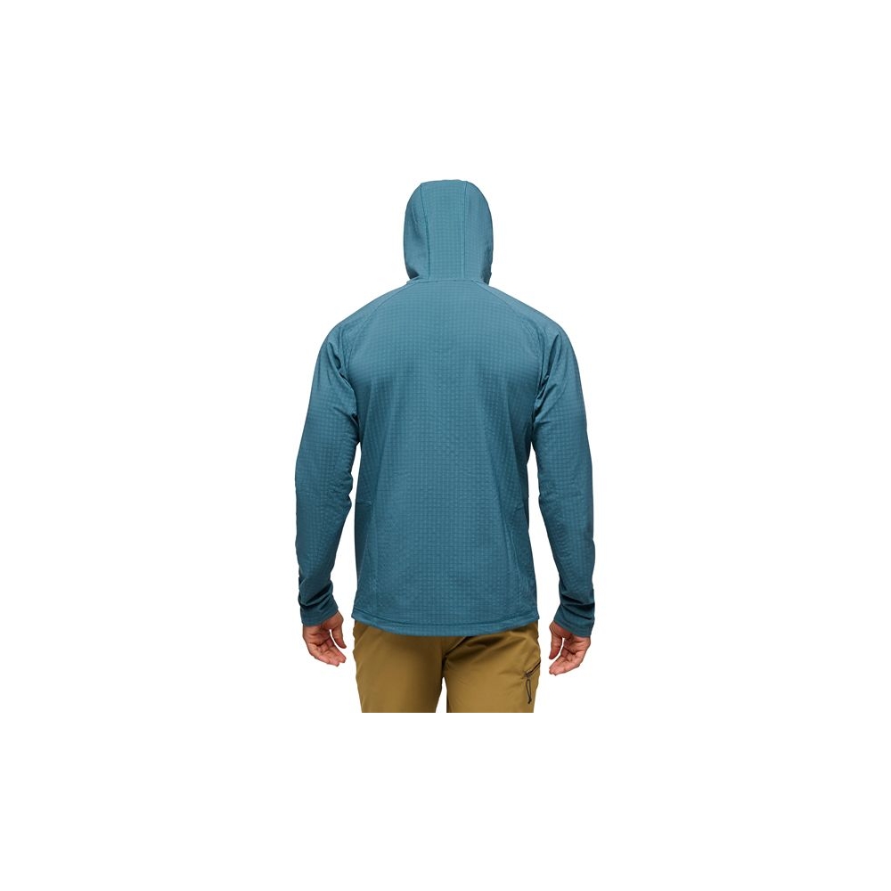 Black Diamond Coeficient Storm FZ Hoody Creek Blue AP744018-4064 fleeces en truien online bestellen bij Kathmandu Outdoor & Travel