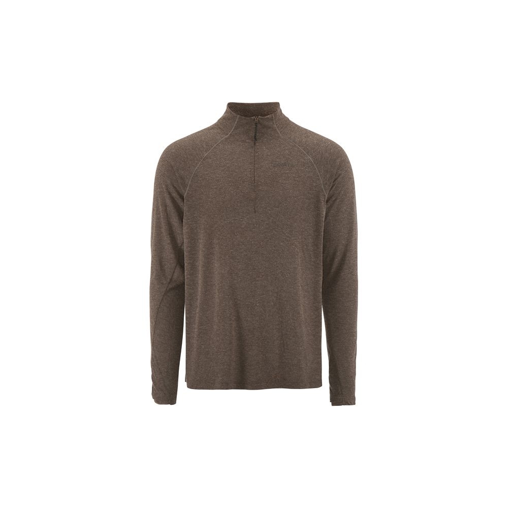 Craft Wool LS Tee Prune/Melange 1915137-286200 shirts en tops online bestellen bij Kathmandu Outdoor & Travel
