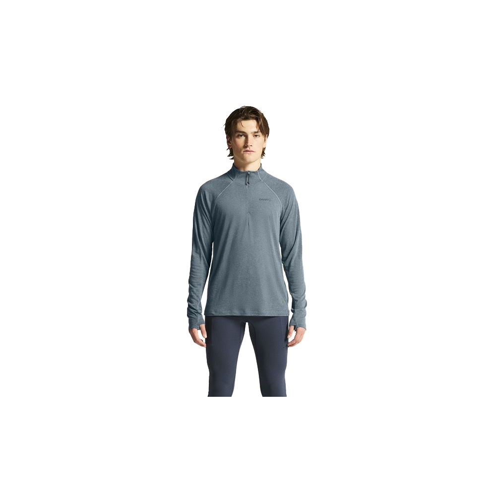 Craft Wool LS Tee Real/Melange 1915137-376200 shirts en tops online bestellen bij Kathmandu Outdoor & Travel