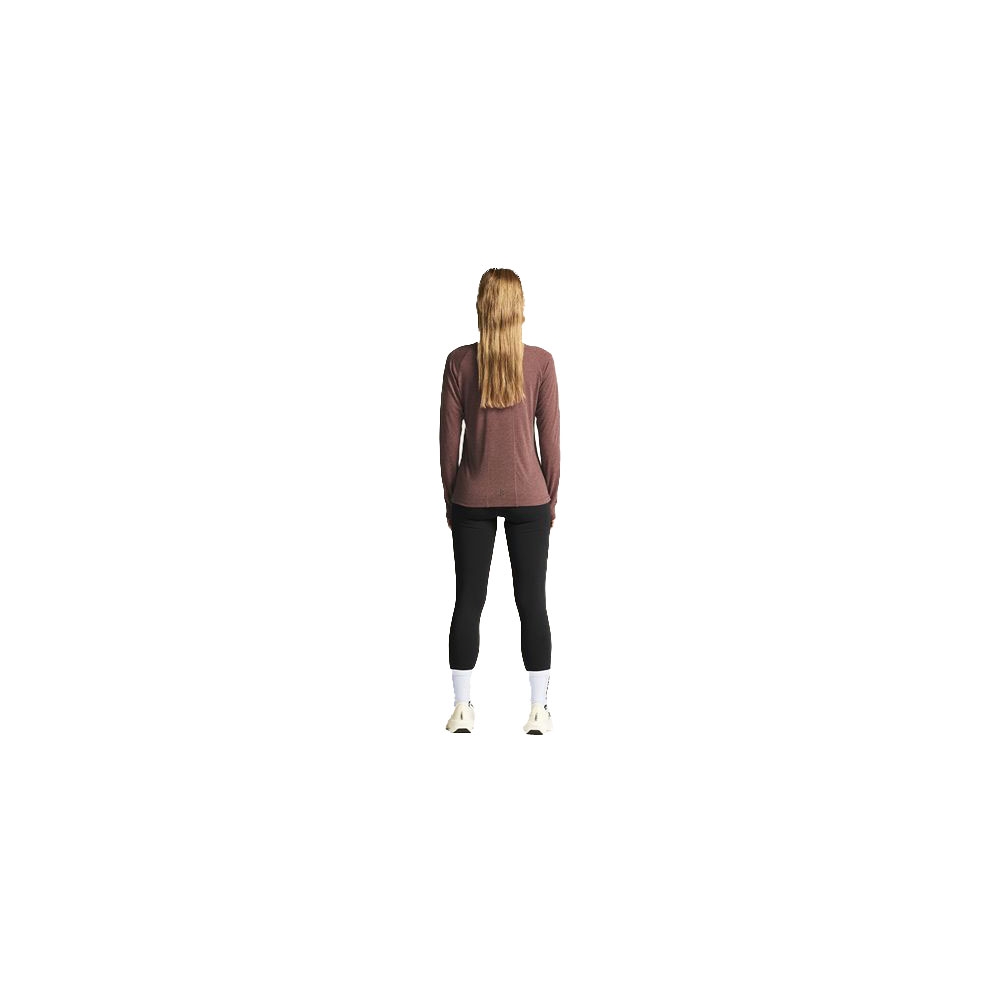 Craft Wool LS Tee Women's Rose Brown/Melange 1915138-473200 shirts en tops online bestellen bij Kathmandu Outdoor & Travel