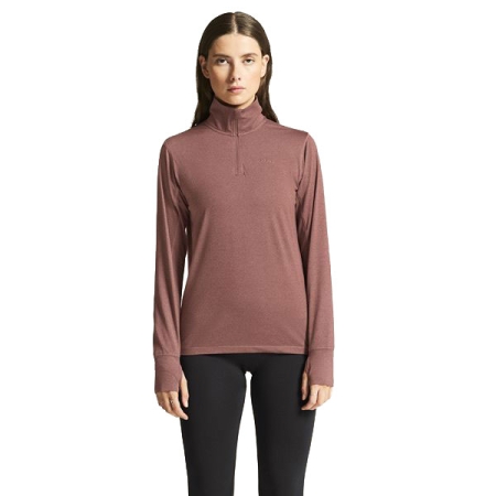 Craft  Flow HZ LS Women's Rose Brown/Melange