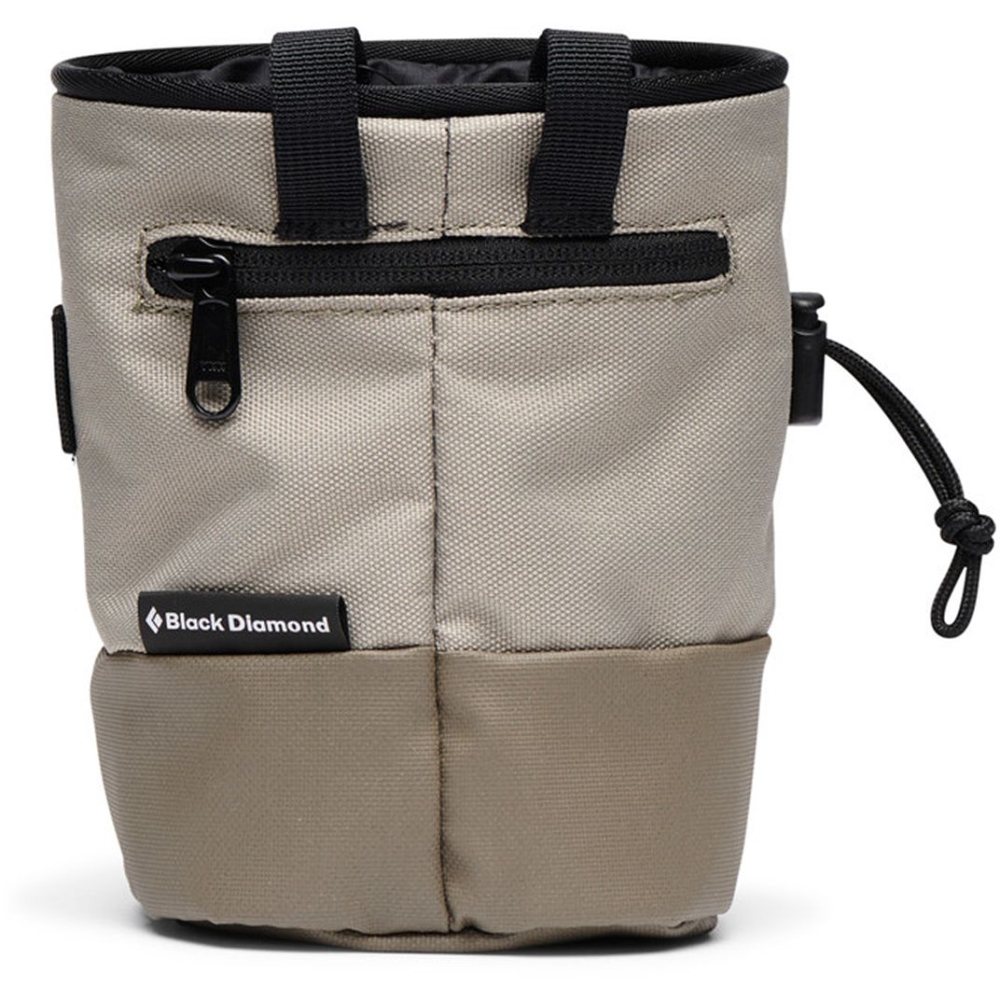Black Diamond Mojo Zip Chalk Bag Moonstone BD6301172018M_L1 pof, pofzakken en training online bestellen bij Kathmandu Outdoor & Travel