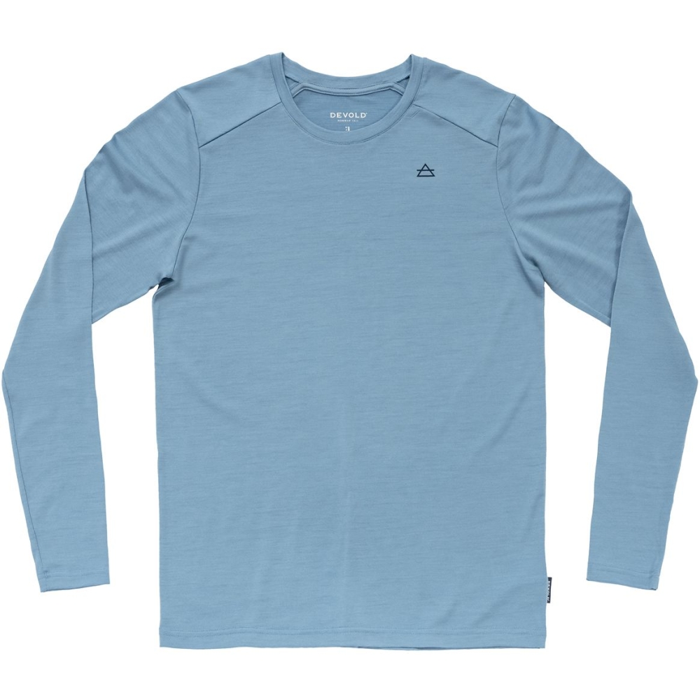 Devold Premium Long Sleeve SkyBlue GO 183 284 B-247A shirts en tops online bestellen bij Kathmandu Outdoor & Travel