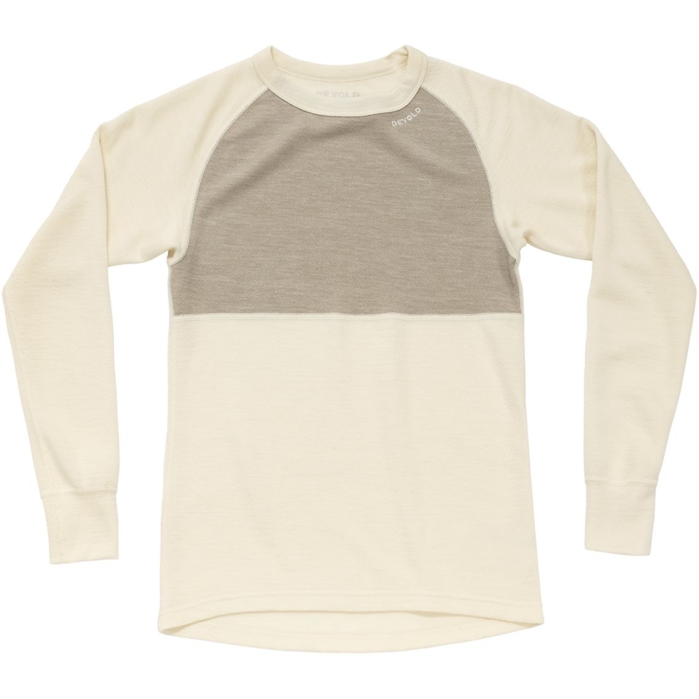 Devold Expedition Merino Silk Shirt Women's Offwhite/Stone GO 158 226 A-000B onderkleding/thermokleding online bestellen bij Kathmandu Outdoor & Travel