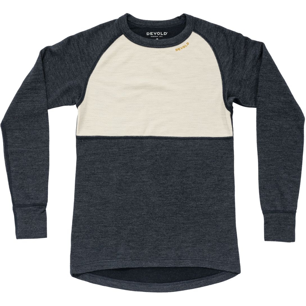 Devold Expedition Merino Silk Shirt Women's Ink/Offwhite GO 158 226 A-284C onderkleding/thermokleding online bestellen bij Kathmandu Outdoor & Travel