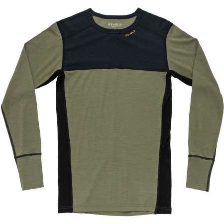 Devold  Lauparen Merino 190 Shirt Ink/Lichen/Black 