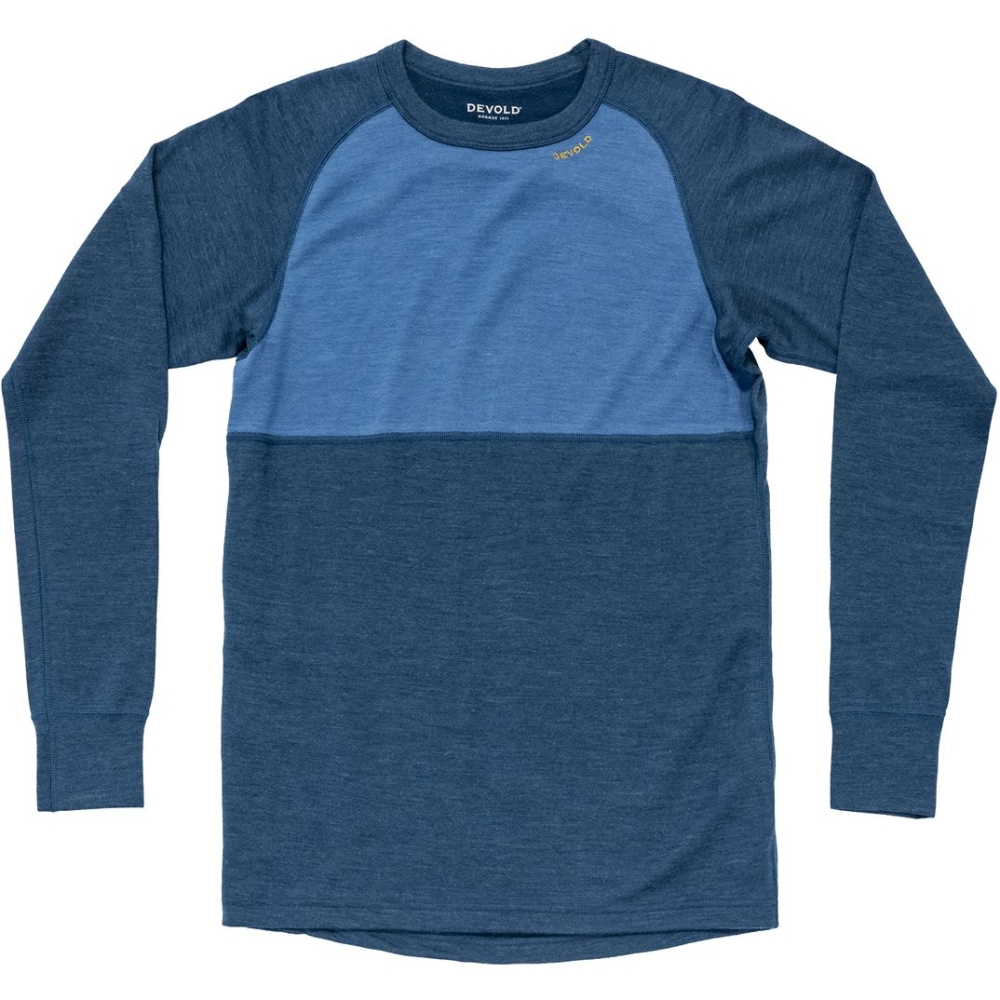 Devold Expedition Merino Silk Shirt Flood/Blue GO 158 224 A-422G onderkleding/thermokleding online bestellen bij Kathmandu Outdoor & Travel