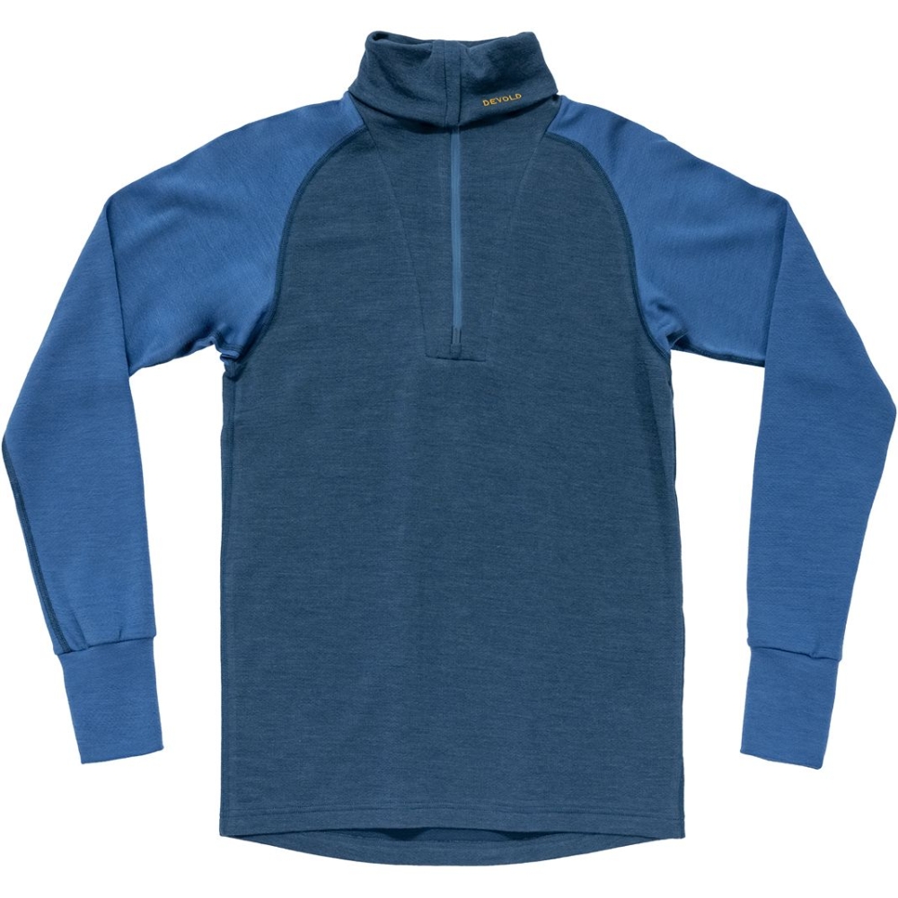 Devold Expedition Merino Silk Zip Flood/Blue GO 158 240 A-422G onderkleding/thermokleding online bestellen bij Kathmandu Outdoor & Travel