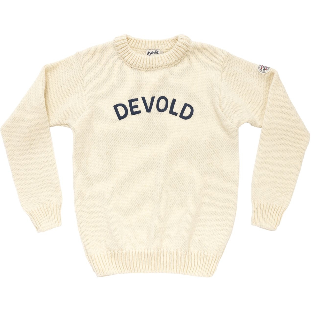 Devold Nansen Legacy Sweater OffWhite/Ink TC 386 555 A-010A fleeces en truien online bestellen bij Kathmandu Outdoor & Travel
