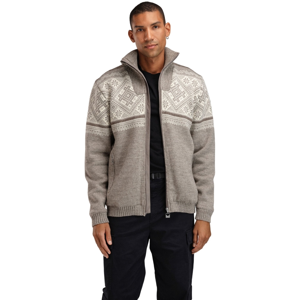 Dale Dale Hardanger WP Masc Jacket 85691-M00 fleeces en truien  Dale Hardanger WP Masc Jacket Vanillasugar Naturalwhite/NutM 85691-M00 fleeces en truien online bestellen bij Kathmandu Outdoor & Travel