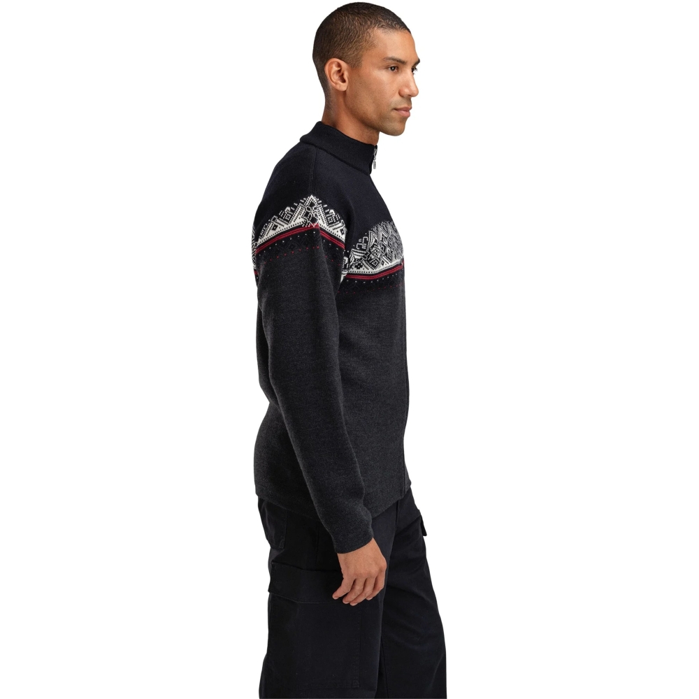 Dale Dale Moritz Masc Jacket 85851-E00 fleeces en truien  Dale Moritz Masc Jacket Darkcharcoal Black Offwhite 85851-E00 fleeces en truien online bestellen bij Kathmandu Outdoor & Travel