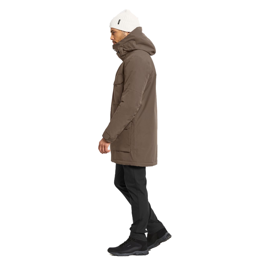 Didriksons Drew USX Parka 8 Mocha Brown 505778-F07 jassen online bestellen bij Kathmandu Outdoor & Travel