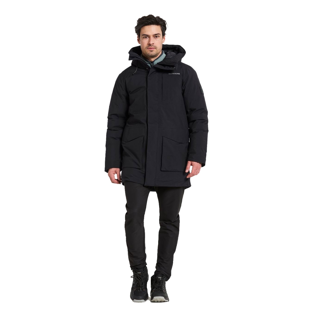 Didriksons Akilles USX Parka 2 Black 505964-060 jassen online bestellen bij Kathmandu Outdoor & Travel