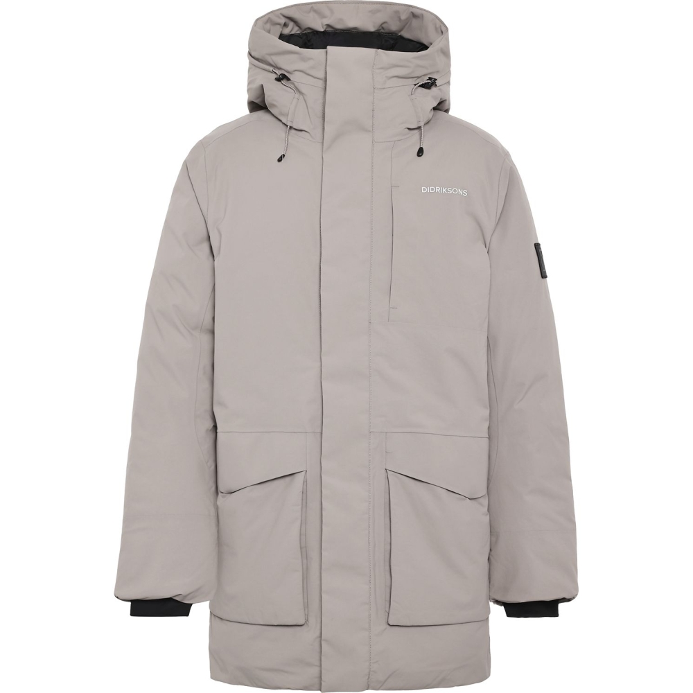 Didriksons Akilles USX Parka 2 Ash Brown 505964-F04 jassen online bestellen bij Kathmandu Outdoor & Travel
