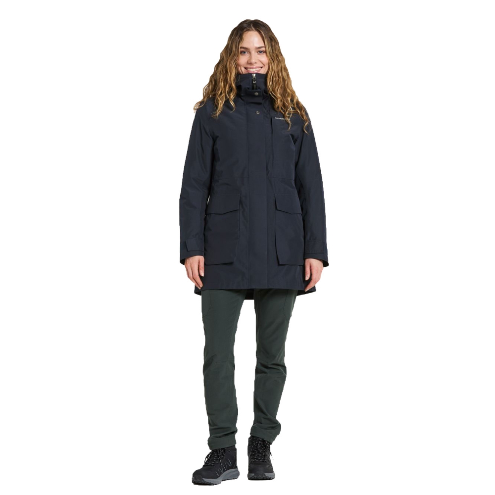 Didriksons Harriet Parka Women's Dark Night Blue 505825-999 jassen online bestellen bij Kathmandu Outdoor & Travel