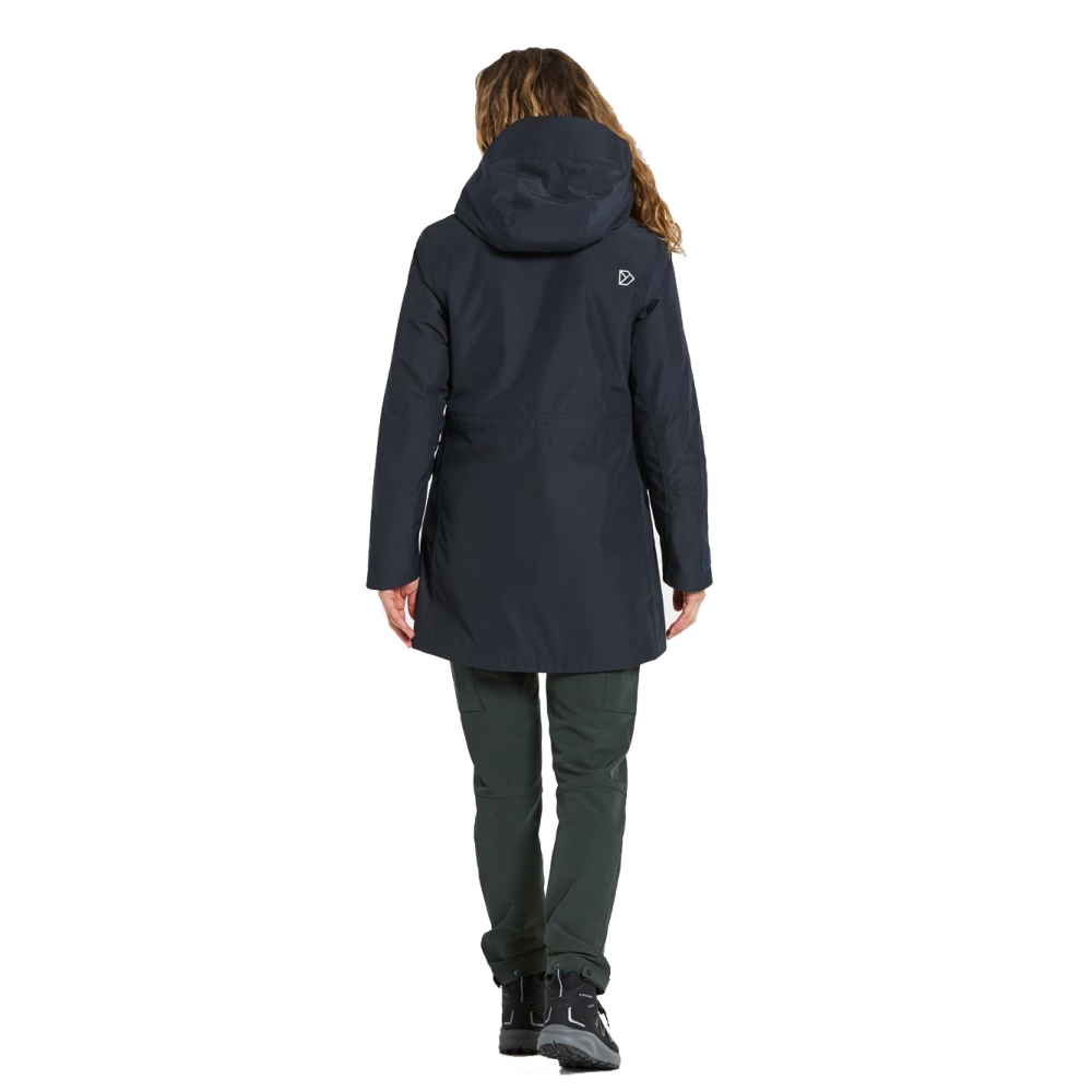 Didriksons Harriet Parka Women's Dark Night Blue 505825-999 jassen online bestellen bij Kathmandu Outdoor & Travel