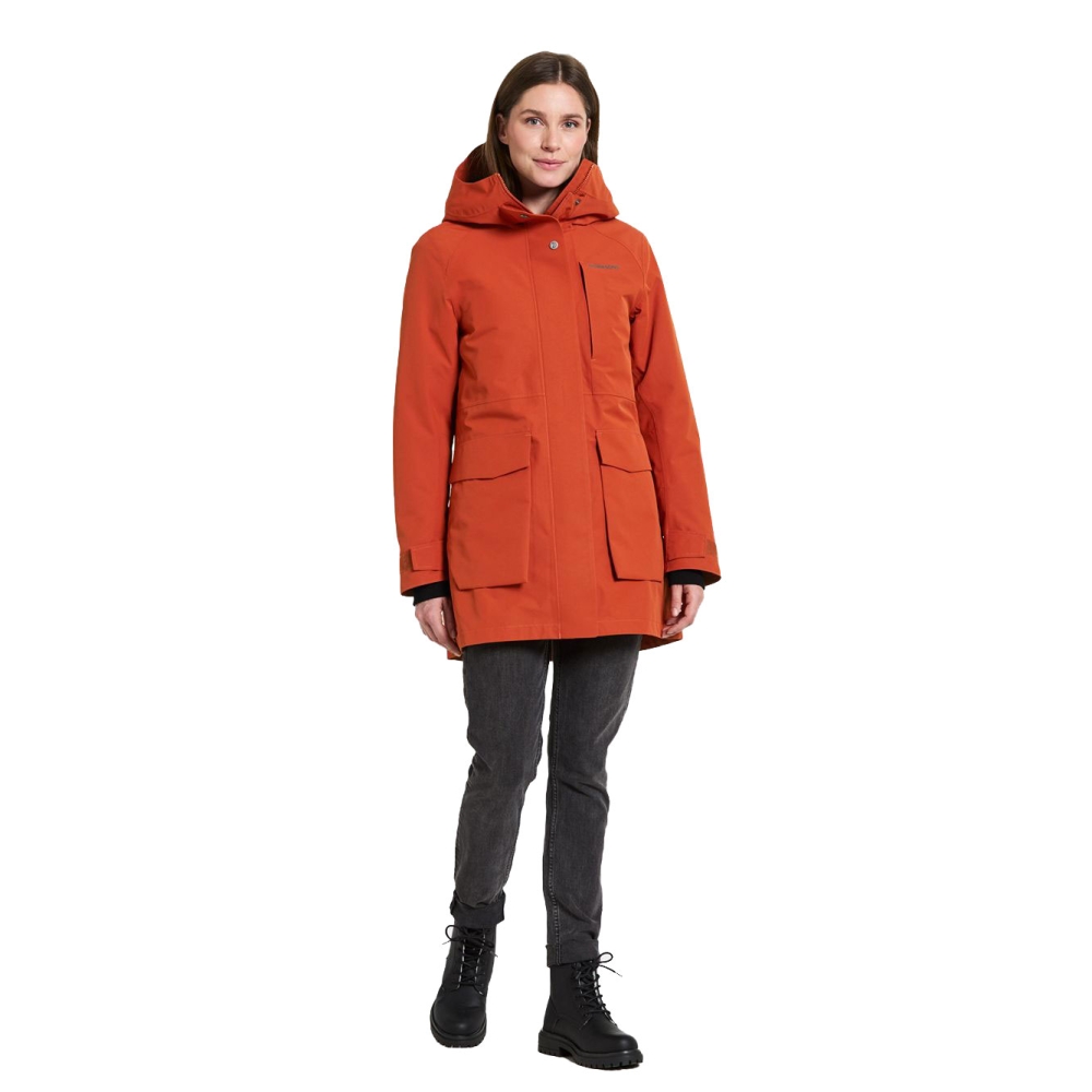 Didriksons Harriet Parka Women's Rust 505825-J13 jassen online bestellen bij Kathmandu Outdoor & Travel