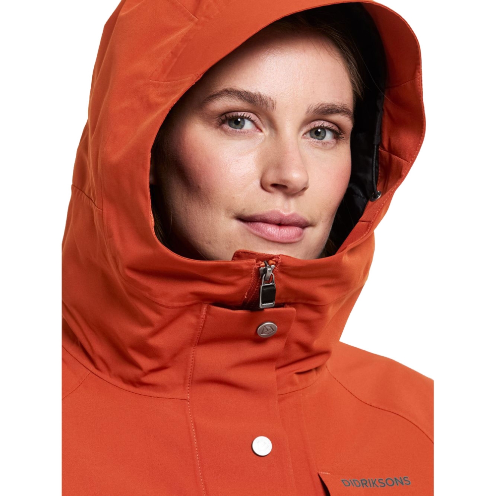 Didriksons Harriet Parka Women's Rust 505825-J13 jassen online bestellen bij Kathmandu Outdoor & Travel