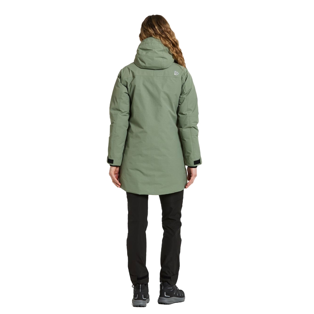 Didriksons Marget Parka Women's Light Moss 505868-H08 jassen online bestellen bij Kathmandu Outdoor & Travel