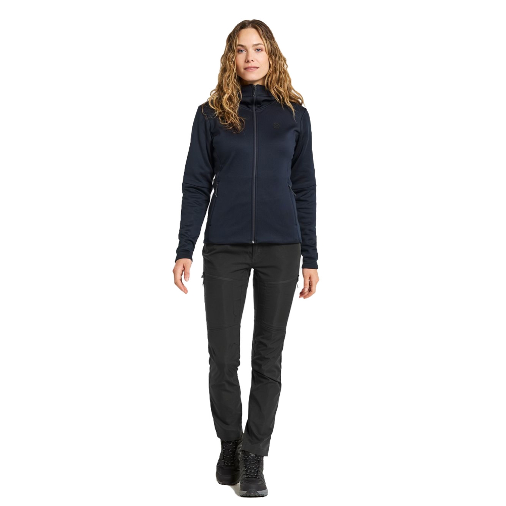 Didriksons Anneli Fullzip 3 Women's Dark Night Blue 505966-999 fleeces en truien online bestellen bij Kathmandu Outdoor & Travel