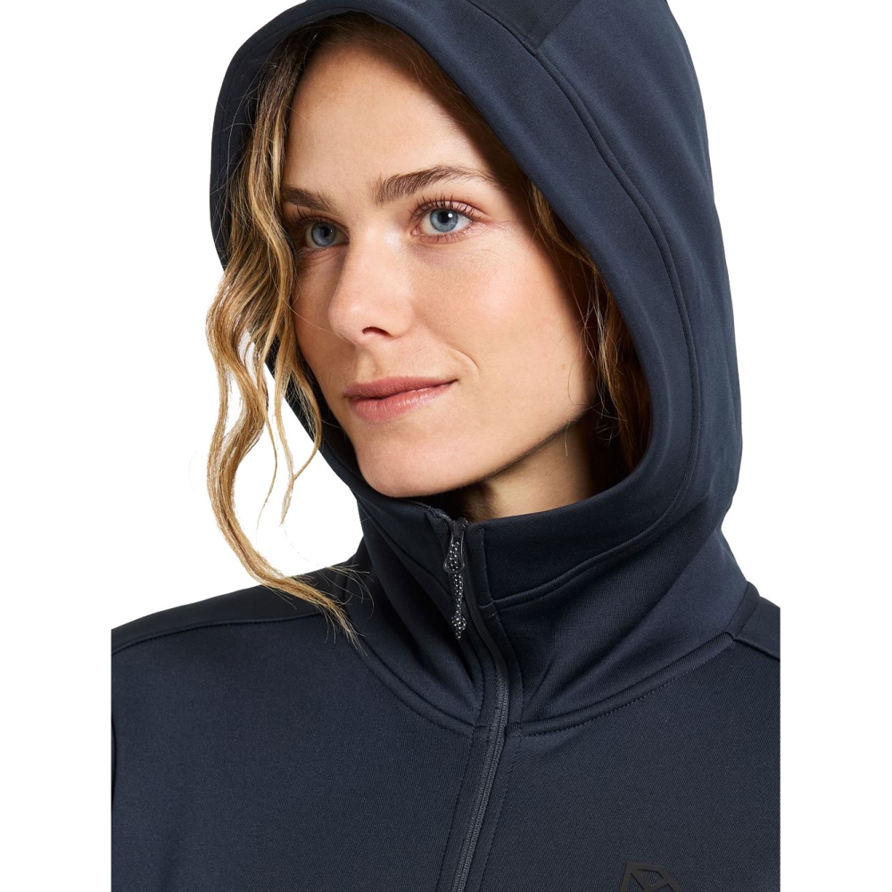 Didriksons Anneli Fullzip 3 Women's Dark Night Blue 505966-999 fleeces en truien online bestellen bij Kathmandu Outdoor & Travel