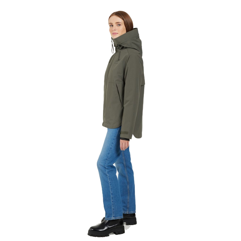 Didriksons Jennie Jkt 2 Women's Deep Green 505480-300 jassen online bestellen bij Kathmandu Outdoor & Travel