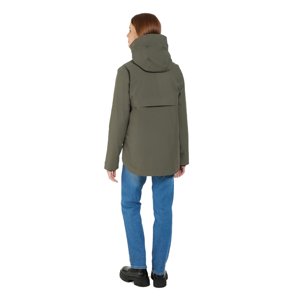 Didriksons Jennie Jkt 2 Women's Deep Green 505480-300 jassen online bestellen bij Kathmandu Outdoor & Travel